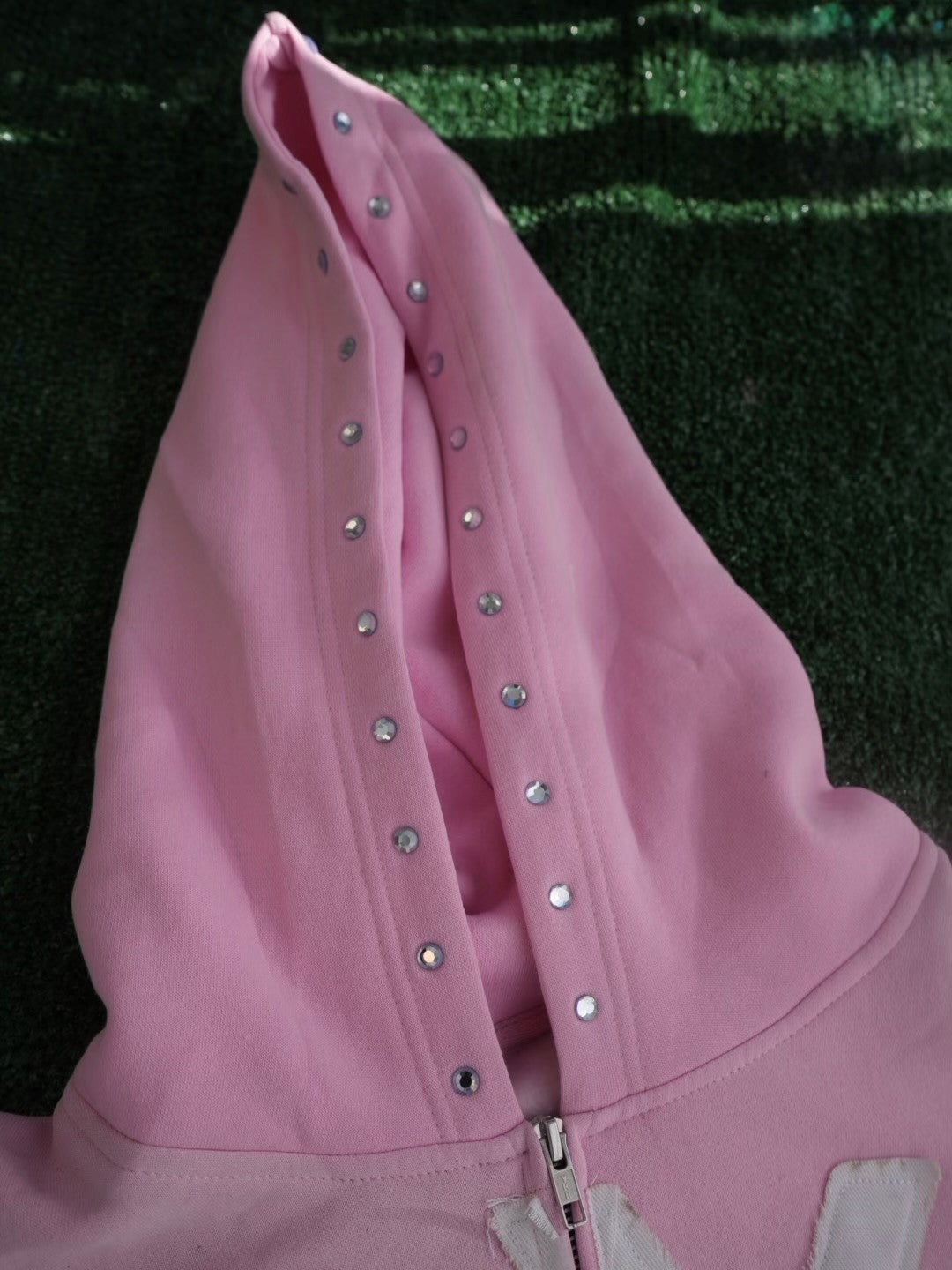 (Pre-order) Save Self Cropped Hoodie Set Pink